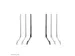 Neomounts DS45-430BL19 Support de bureau pour écran à poser 1 écran