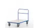chariot avec barre de poussée force 500kg plateau Lxl 1200x800mm