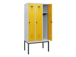 schoollocker,HxBxD 1950x900x500mm,3vak,vak B 300mm,draaigrendel