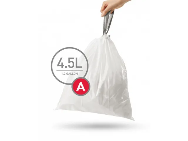 Sac De Poubelle 4.5 Litres (A) Simplehuman Blanc