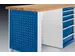 panneau latéral,p. établi,lxP 610x25mm,a. perforations,RAL5010