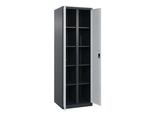 wasgoedverdeelkast,HxBxD 1850x600x500mm,vak B 300mm,cilinderslot