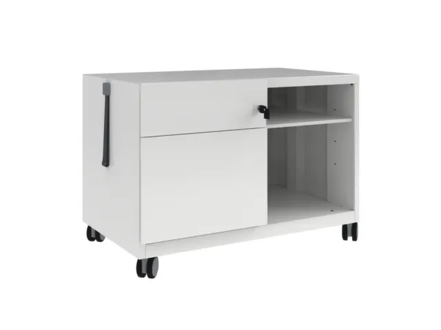 caddy,HxBxD 563x800x490mm,2lade(n),1niveaus,lade/hangmappenframe links