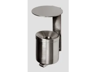 Wandasbak 0.6 liter 220x90mm Rvs Overkapping Rvs - 1