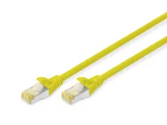 DIGITUS CAT6A S/FTP-patchkabel 0.5m Geel
