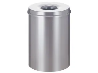 Vlamdovende Papierbak 30 Liter Zilver - 1