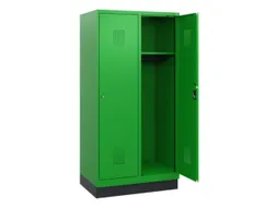schoollocker,HxBxD 1630x800x500mm,2vak,vak B 400mm,cil.-slot,sokkel