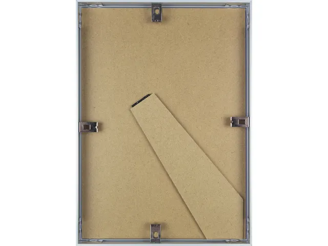 Cadre photo Seco A4 aluminium brossé argent