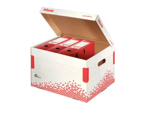 Esselte Speedbox opberg- en transportdoos voor ordners 392x301x334mm
