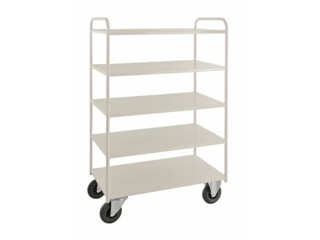 etagewagen,draagverm. 400kg,5etage(s),laadvl. LxB 900x440mm,staaletage