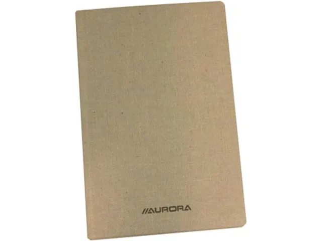 Copybook grijs linnen Wit houtvrij papier 80gr 145x220mm 320 pagina's