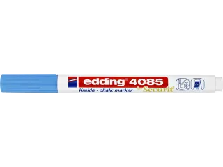 Krijtstift edding by Securit 4085 rond 1-2mm lichtblauw - 1