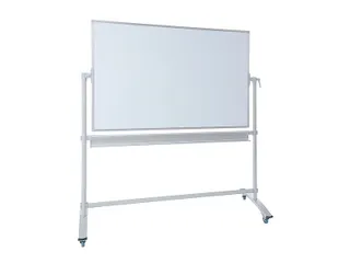 Mobiel dubbelzijdig whiteboard 100x150cm - 1