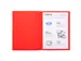 Dossiermap FOREVER 180 100% gerecycleerd 24x32cm Rood 50 stuks