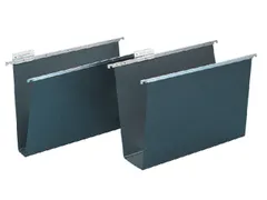 Hangmap Alzicht A6621-54 verticaal folio U-bodem 40mm zwart