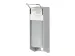 MediQo-line Zeepdispenser desinfectiemiddeldispenser 1000ml KB alumini
