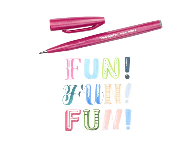 Brushpen Pentel Sign SES15C etui à 12 pastelkleuren