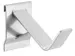 Doorndrager Gesleufde Platen Draagverm. 17kg D 140mm Aluminium-Kleurig