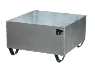 Systeem-Opvangbak 1x 200l 210l 465x 800x 800mm Verzinkt - 1