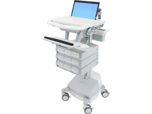 Laptop Cart Sla Powered 9 Drawers Eu