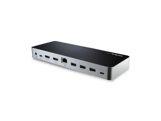 Dual-Monitor Usb-C Docking Station Met Mst 5X Usb 3.0 Poorten