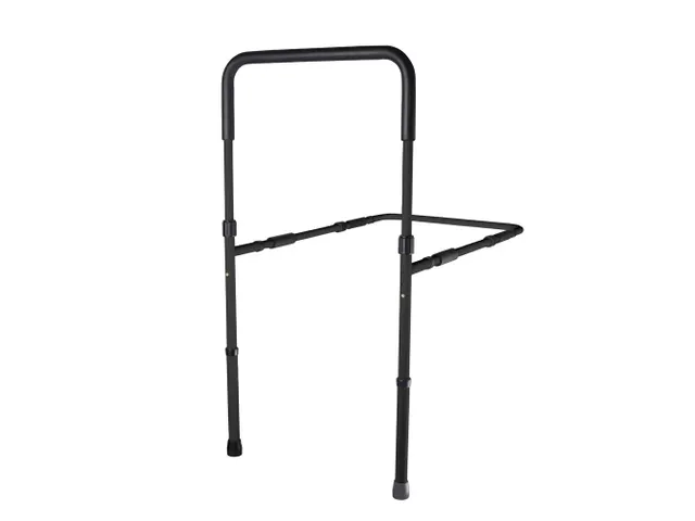 Bedsteun Stabiel 81-106cm Zwart