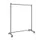 garderoberek,verrijdbaar,HxD 1800x600mm,4zwenkwielen,staal,1500 mm
