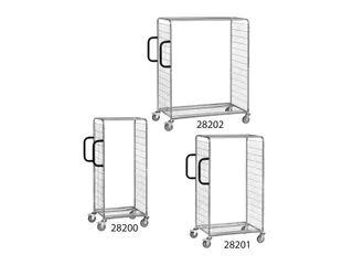 Orderverzamelwagen 28202 300kg 1250x610mm - 1