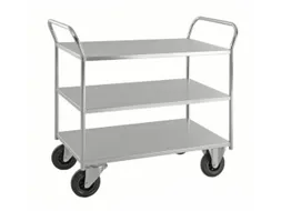 Etagewagen,Draagverm. 400Kg,3Etage(S),Staaletage,Gegalvaniseerd