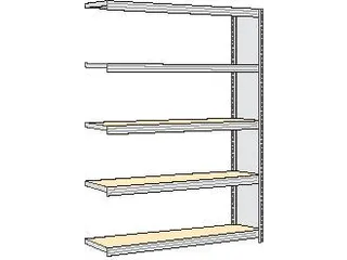 magazijnstelling,aanbouwveld,HxBxD 2000x1695x326mm,vakl. 250kg - 1