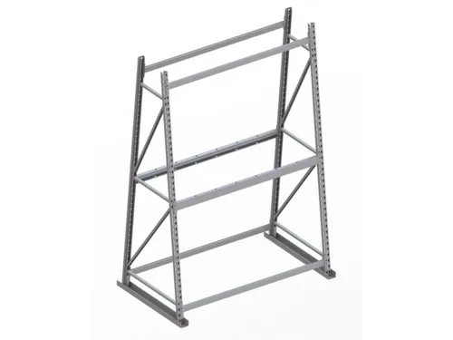 magazijnrek voor profielen,grondveld,tweezijdig,HxBxD 2200x1400x800mm