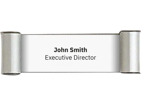 Deurbord Seco 50x148mm zilver 26mm profiel