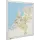 Landkaart Bord 130x110 Softline Profiel 8mm Nederland Postcode