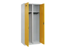 locker voor scheiding van kleding,HxBxD 1850x800x500mm,2vak