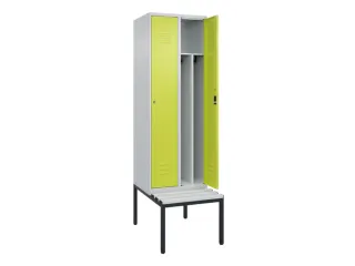 locker voor scheiding van kleding,HxBxD 2120x600x815mm,2vak - 2