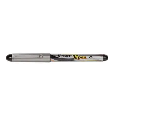 Vulpen Pilot V pen Zilver Medium punt Inktkleur Zwart - 3