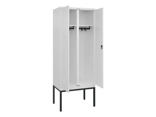 locker voor scheiding van kleding,HxBxD 2120x800x500mm,2vak
