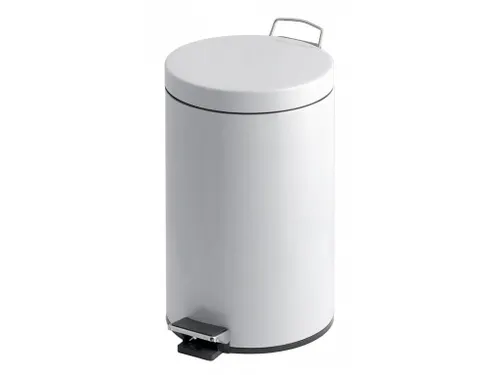 Pedaalemmer 12 Liter Wit