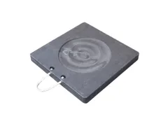 kraanonderstel,HxLxB 4x400x400mm,PE,met profiel