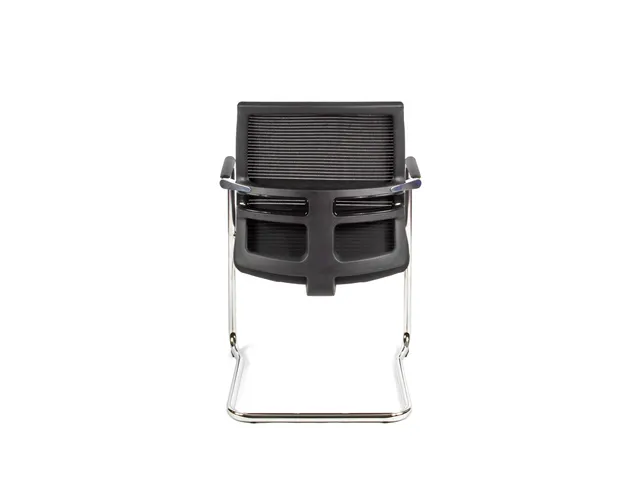 Chaise pour visiteurs Linea Omnia 05 noir/noir