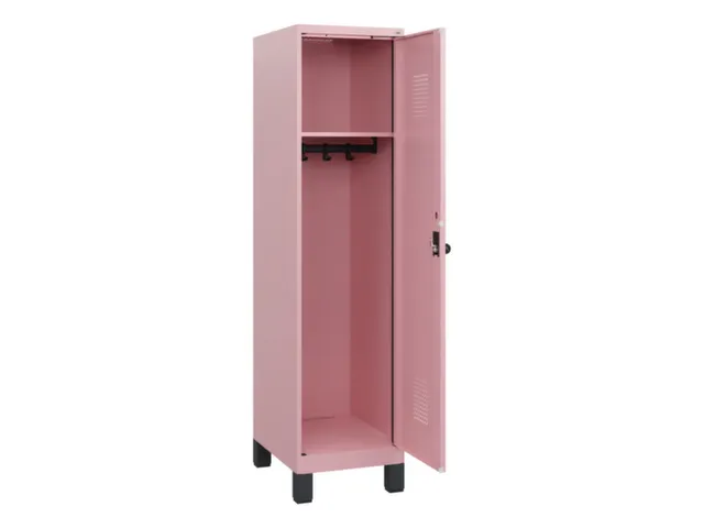 schoollocker,HxBxD 1630x400x500mm,1vak,vak B 400mm,draaigrendel,voeten