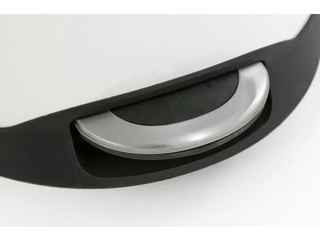 Pedaalemmer met Afvalscheiding Wit Mat RVS 44 Liter