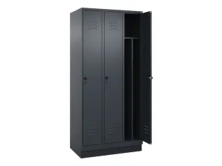 locker voor scheiding van kleding,HxBxD 1950x900x500mm,3vak - 2