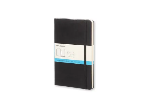 Notitieboek Moleskine large 130x210mm dots hard cover zwart