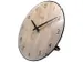Horloge murale/de table mini NeXtime Ø20cm verre bombé bois clair