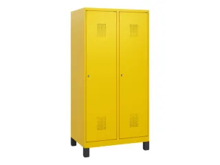 schoollocker,HxBxD 1630x800x500mm,2vak,vak B 400mm,cil.-slot,voeten - 2
