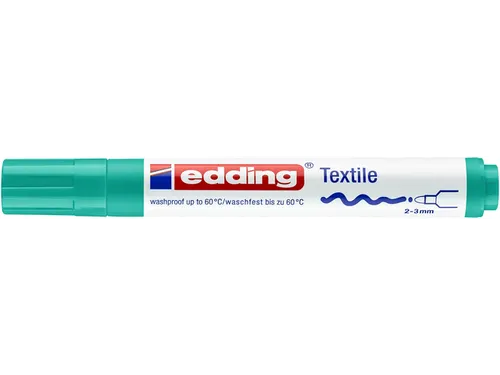 Textielmarker edding 4500 rond 2-3mm vaalgroen