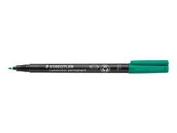 Viltstift Staedtler OHP Lumocolor 318 Fijn 0.6mm Groen