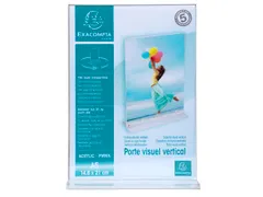 Folderhouder T A5 ve rticaal transparant