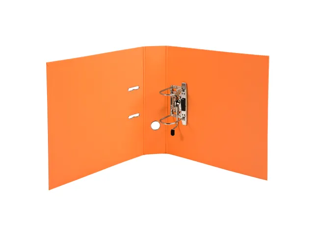 Classeur à levier PVC A4 dos de 70mm. - Orange